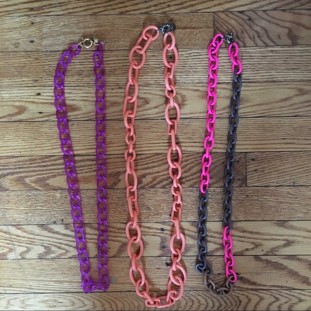 J. Crew Chain Necklaces - 3 Pack